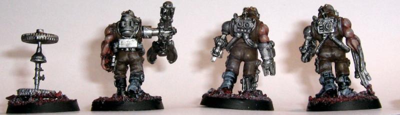 Adeptus Mechanicus, Servitors, Space Marines
