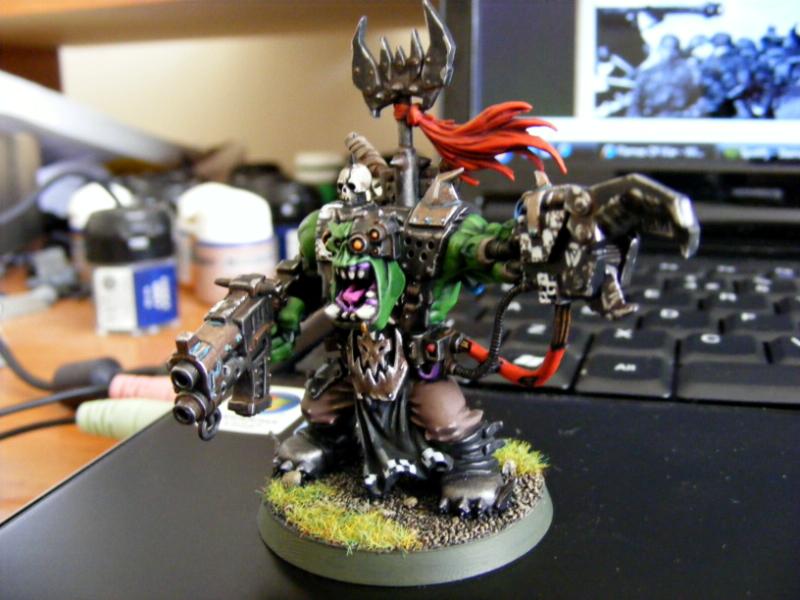 Goff, Orks, Warboss, ork warboss