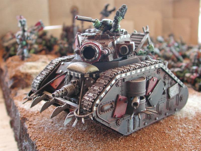 Ork Tank, My old looted tank