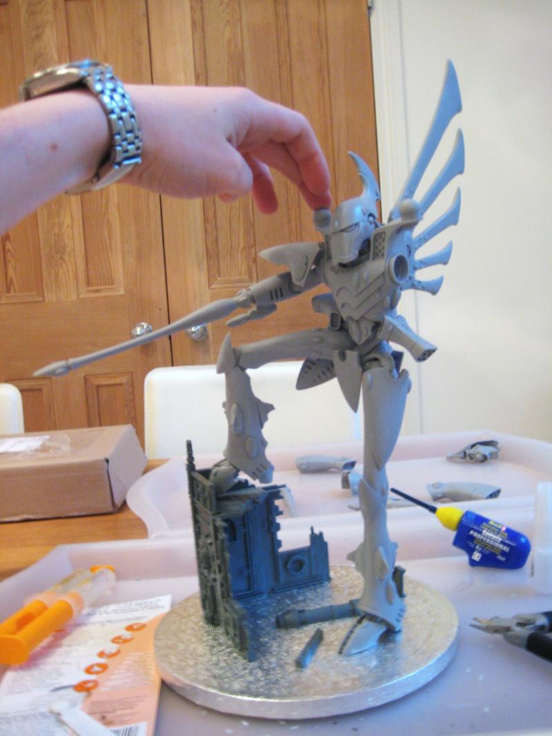 Eldar, Titan, Warhammer 40,000, Work In Progress