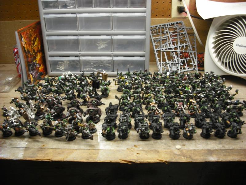 Army, Orks, Warhammer 40,000, Work In Progress