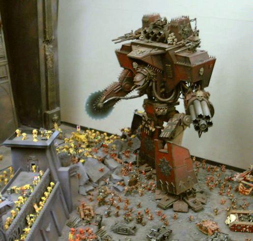 Apocalypse, Buzzsaw, Chaos, Chaos Titan Warlord