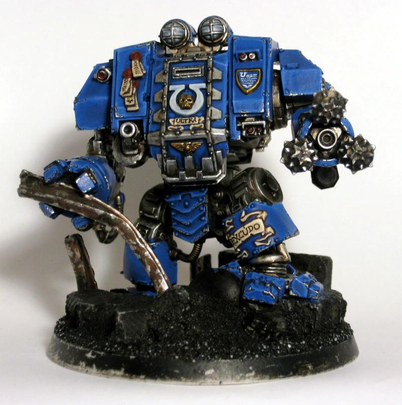 Dreadnought, Drill, Forge World, Ironclad, Ultramarines, Work In Progress