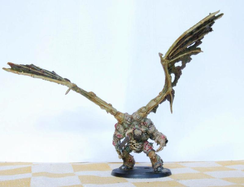 Chaos, Chaos Daemons, Chaos Space Marines, Conversion, Daemon Prince, Daemon Prince. Death Guard, Daemons, Death Guard, Duel, Nurgle, Plague Marines, Prince, Winged, Work In Progress
