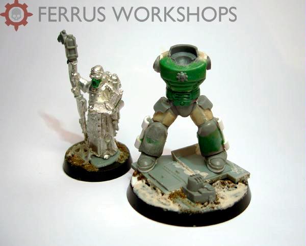 Techmarine, True Scale
