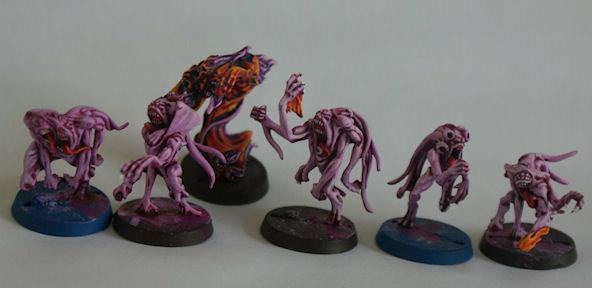 Daemons, Flamers, Horrors, Pink Horrors