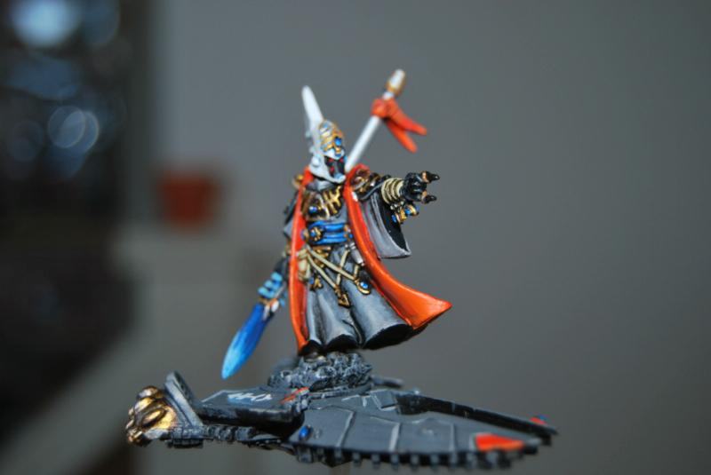 Eldar, Farseer, Grey, Jetbike, Loc, Orange, Warlock, Yme