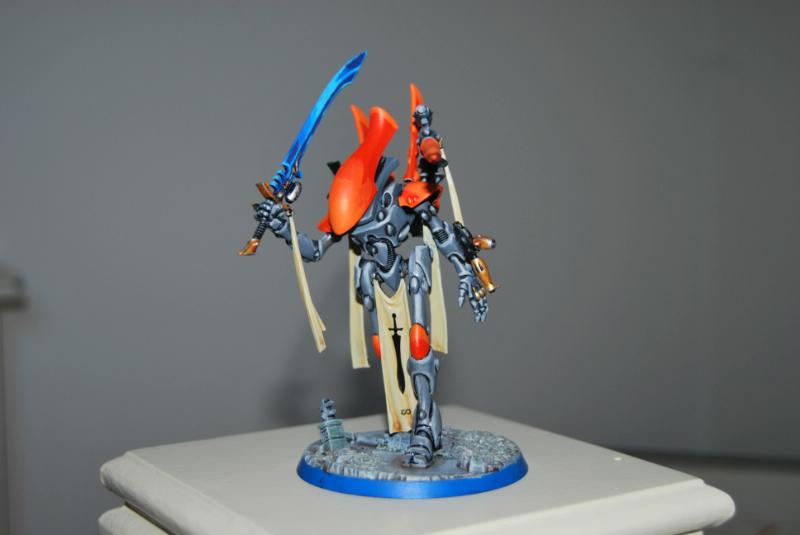 Eldar, Farseer, Grey, Jetbike, Loc, Orange, Warlock, Yme