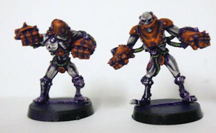 Cyborg, Servitors, test models. C&C?