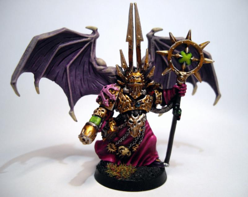 Chaos, Slaanesh, Sorcerer, Winged