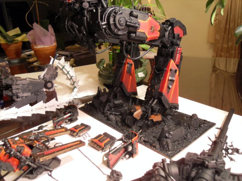 Banelord, Chaos, Khorne, Scratch Build, Titan, Warhammer 40,000