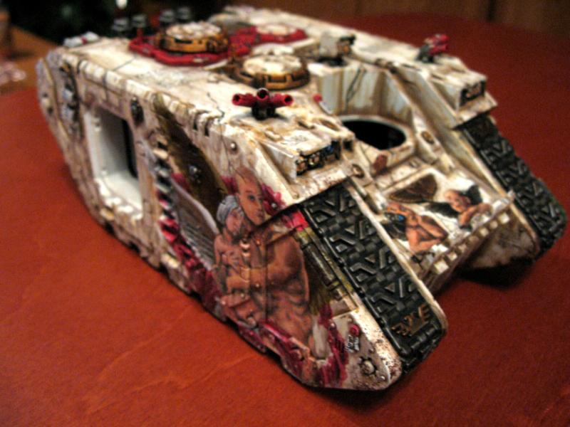 Freehand, Land Raider, Space Marines, Warhammer 40,000