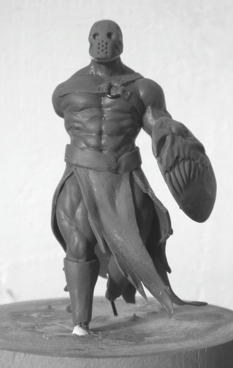 54mm, Sculpting, Work In Progress