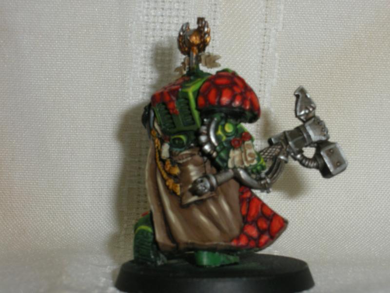 Lysander, Salamander, Space Marines, Terminator Armor, Warhammer 40,000