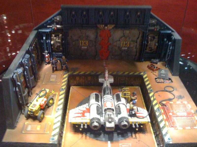 Diorama, Landing Platform, Thunderbolt, Warhammer World