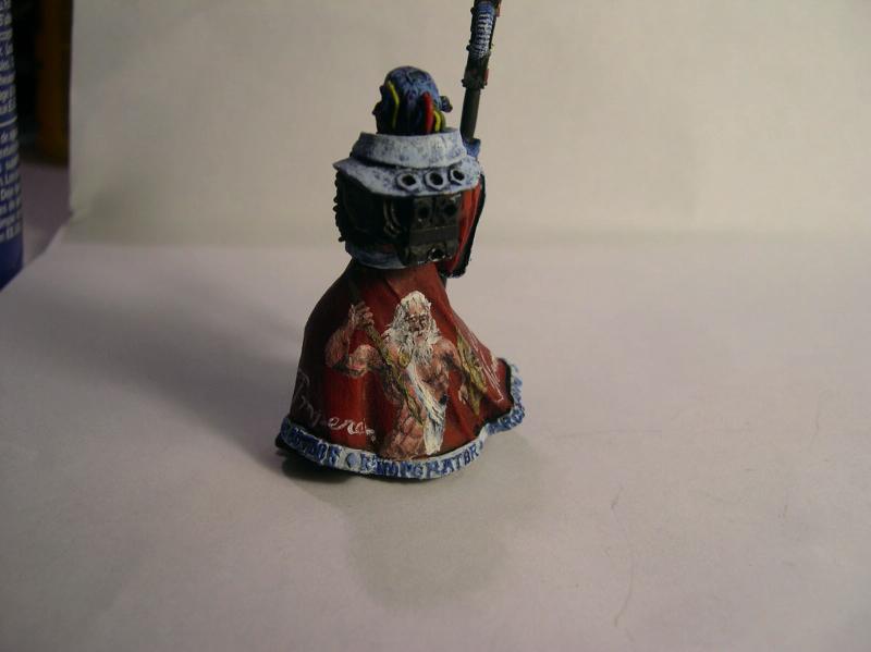 Adeptus Mechanicus, Forge World, Freehand, Tech Priest, Work In Progress