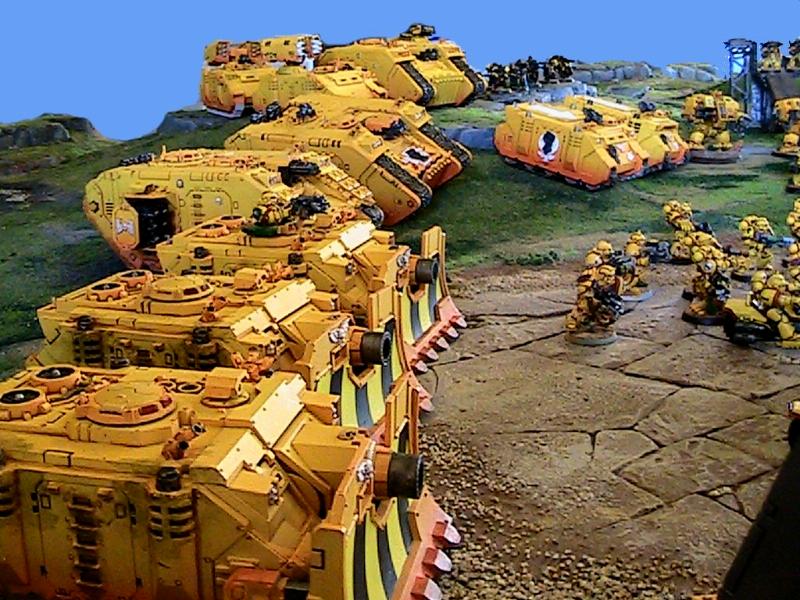 Imperial Fists, Land Raider, Space Marines, Tank, Vindicator
