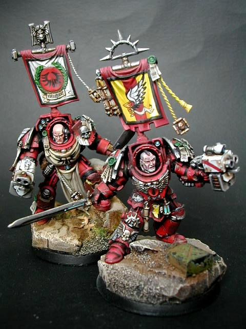 Blood Angels, Space Marines, Terminator Armor, Warhammer 40,000