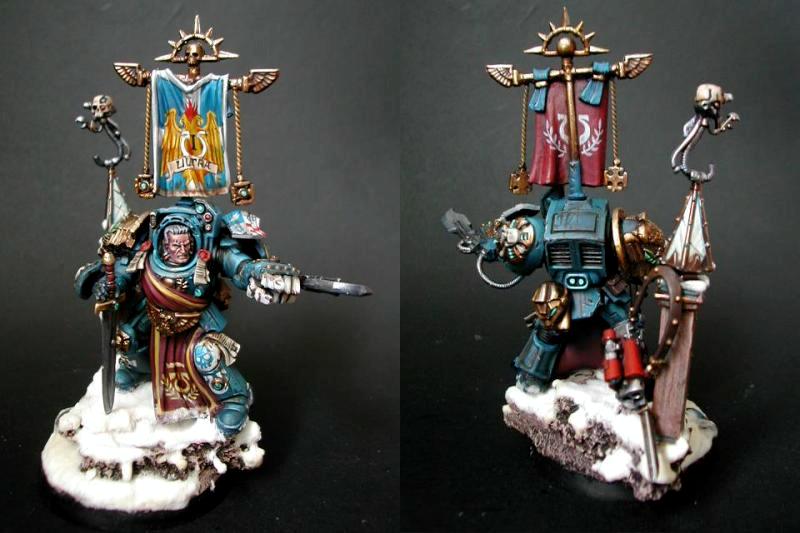 Space Marines, Terminator Armor, Ultramarines, Warhammer 40,000