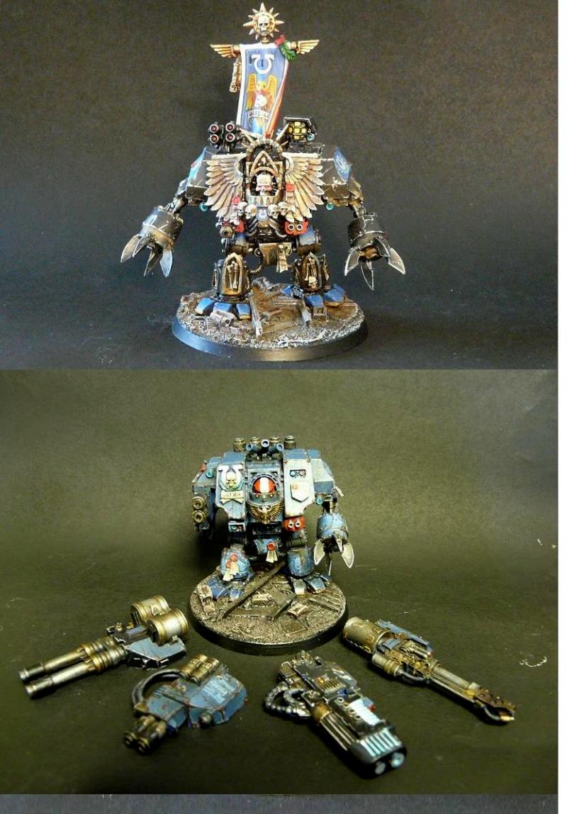 Dreadnought, Forge World, Space Marines, Ultramarines
