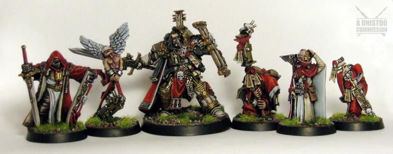 Daemonhunters, Forge, Headquarters, Hector, Henchmen, Inquisitor, Retinue, Rex, Terminator Armor, Warhammer 40,000, World