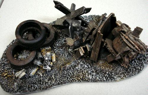 Barricade, Rubble, Terrain