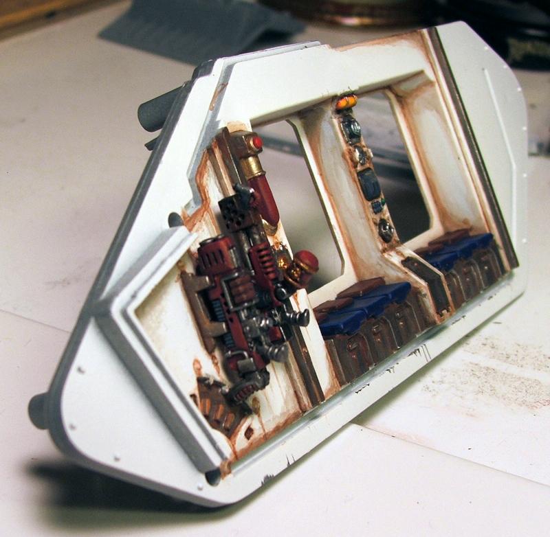 Inside Of A Rhino., Warhammer 40,000
