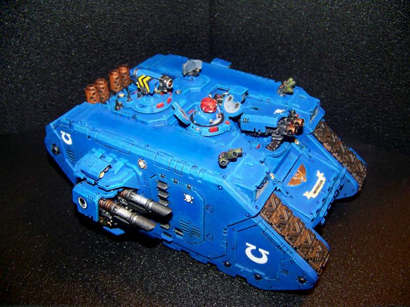 Land Raider, Magnet, Space Marines, Ultramarines, Warhammer 40,000