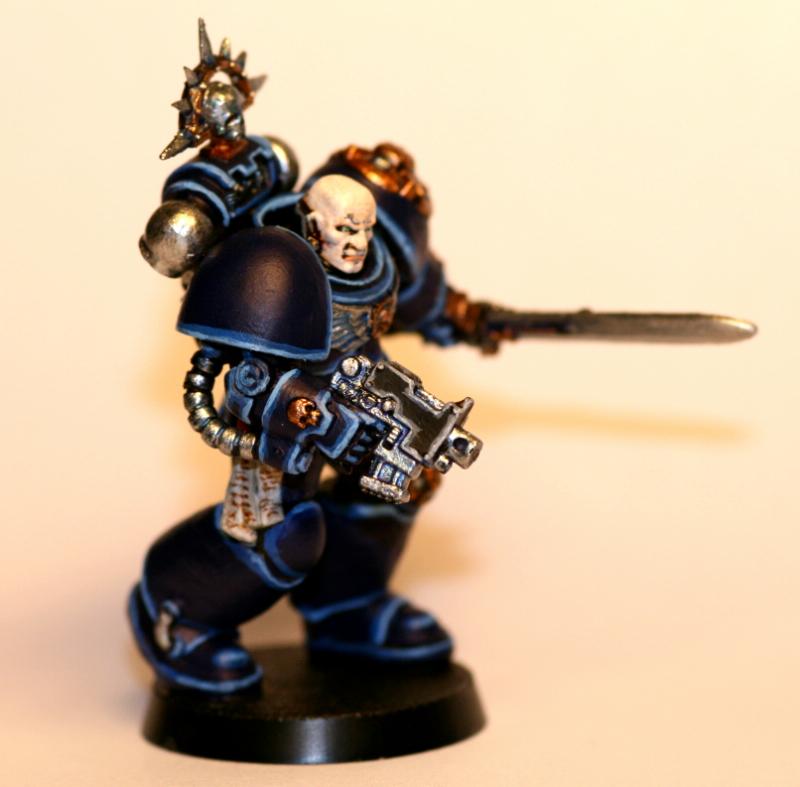 Sergeant, Space Crusade, Space Marines, True Scale