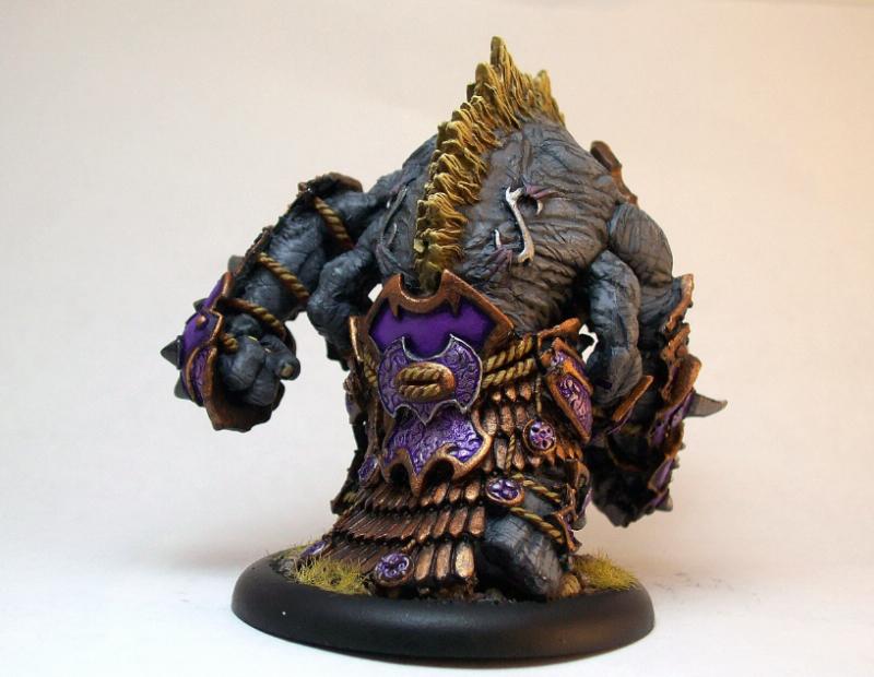 Bronzeback Titan, Hordes, Privateer Press, Purple, Skorne, Titan