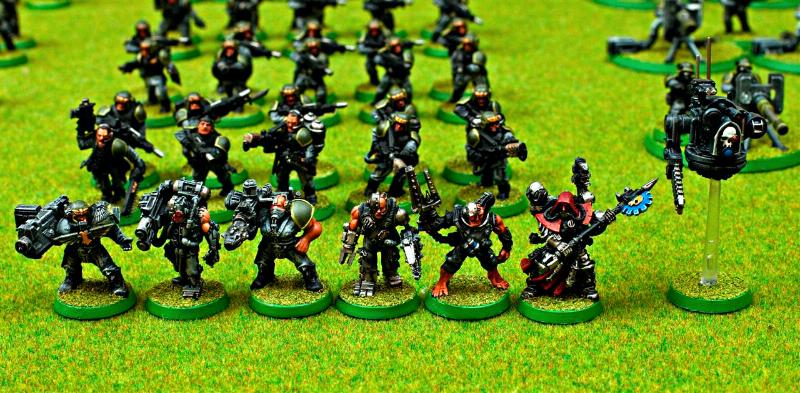Combat Servitor, Guard, Imperial, Imperial Guard, Multimelta, Priest, Priest Bot, Servitors, Techpriest, Techpriest Enginseer