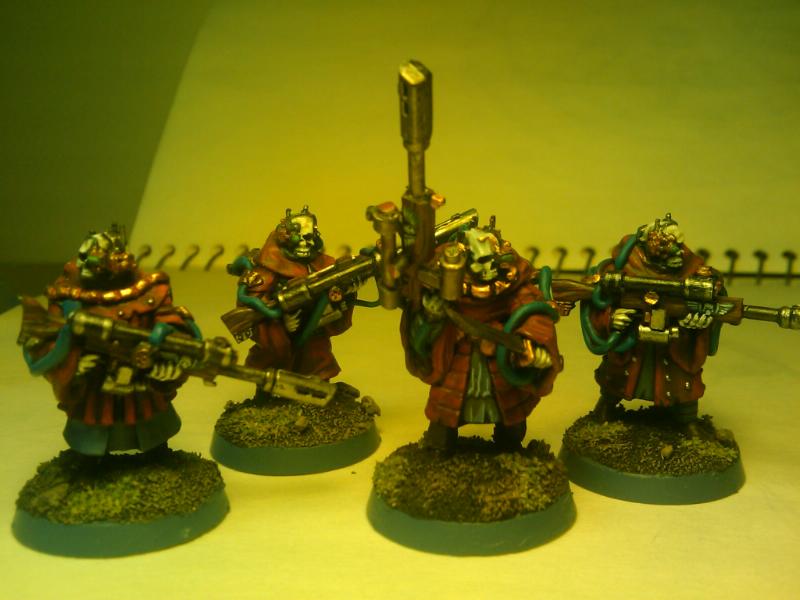 Adeptus Mechanicus, Inquisition, Servitors, Snipers