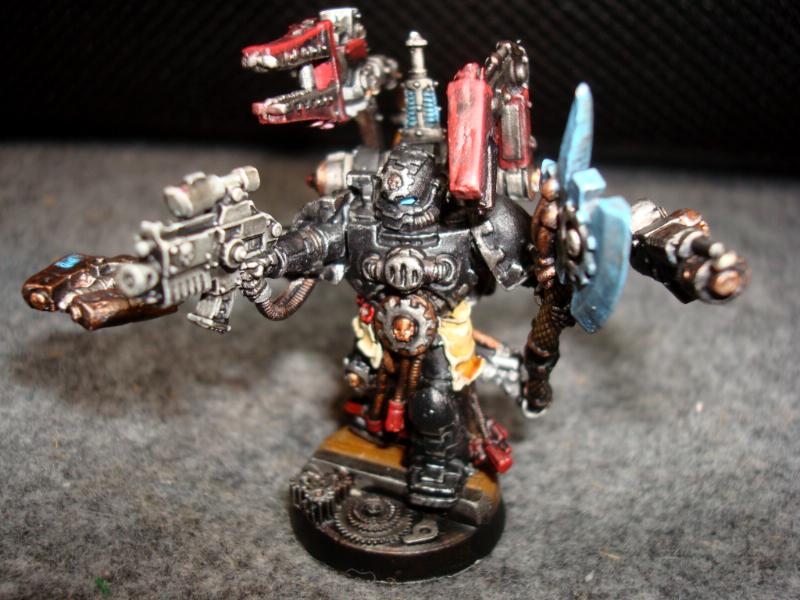 Iron Hands, Servo Harness, Space Marines, Techmarine, Tyranids, Work In Progress