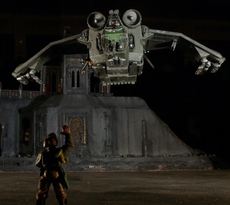 Diorama, Imperial Guard, Photoshop, Valkyrie