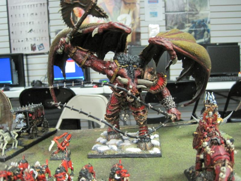 Warhammer Fantasy, Excellent picture of Krampas, Bloodthirster of Khorne