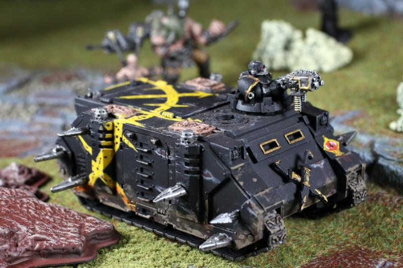 Black Legion, Chaos Rhino, Chaos Space Marines, Warhammer 40,000