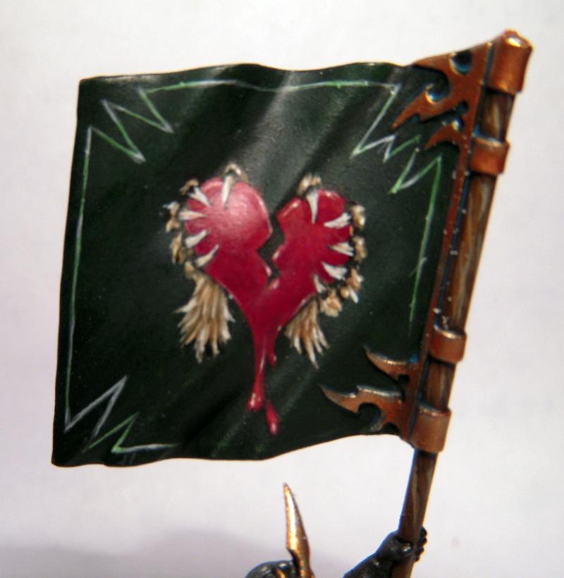 Dark Elf Spearmen Banner