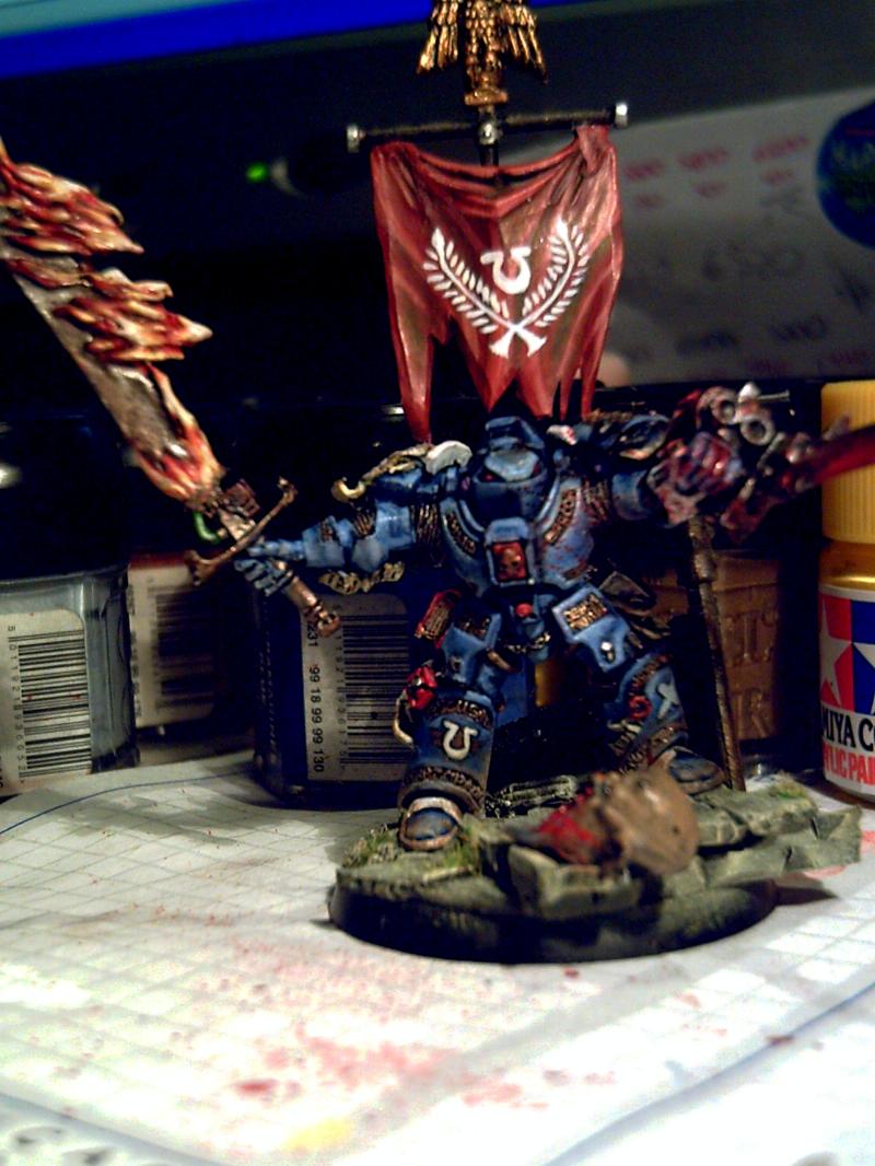 Conversion, Grey Knights, Space Marines, Terminator Armor, Ultramarines, Warhammer 40,000
