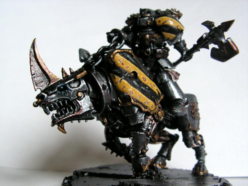 Chaos, Iron Warriors, Juggernaut, Khorne, Lord