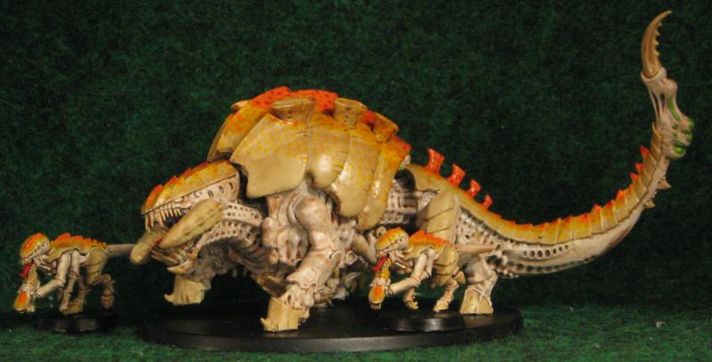 Conversion, Greenstuff, Tervigon, Trygon, Tyranids, Warhammer 40,000