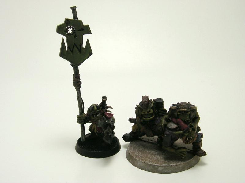 Big Mek and gear grot