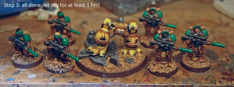 Basing and painting before gluing? - Forum - DakkaDakka