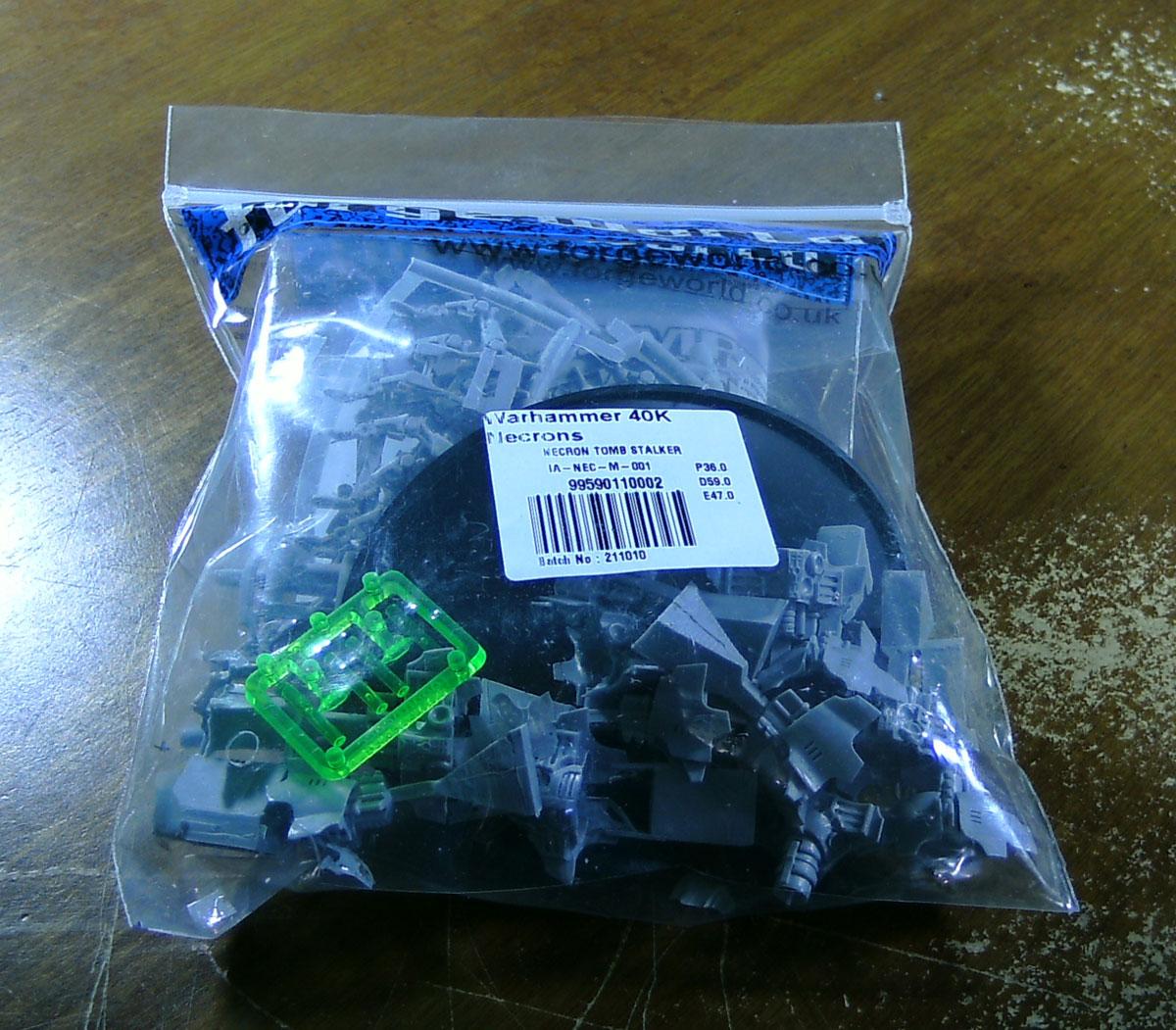 OK, I got a Forge World Tomb Stalker, and I'm pretty stoked about it.