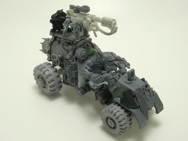 Conversion, Orks, Skorcha, War Trakk, Warbuggy, Warhammer 40,000