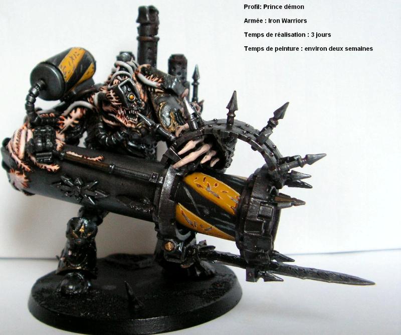 Chaos, Chaos Space Marines, Daemon Prince, Daemons, Iron Warriors