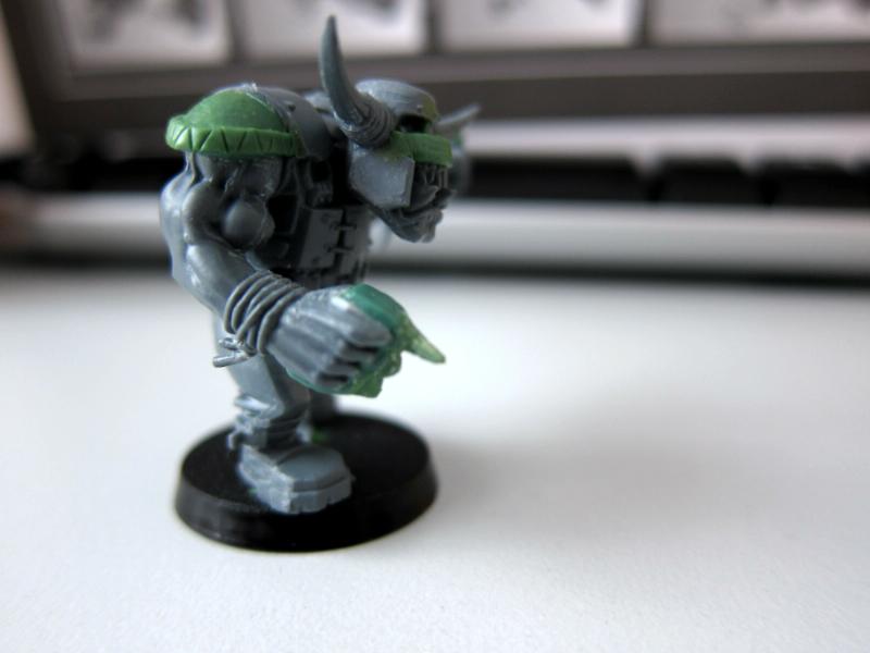 Black Orc Blocker, Blocker, Blood, Blood Bowl, Bowl, Orc Team, Orcs, Team, Work In Progress
