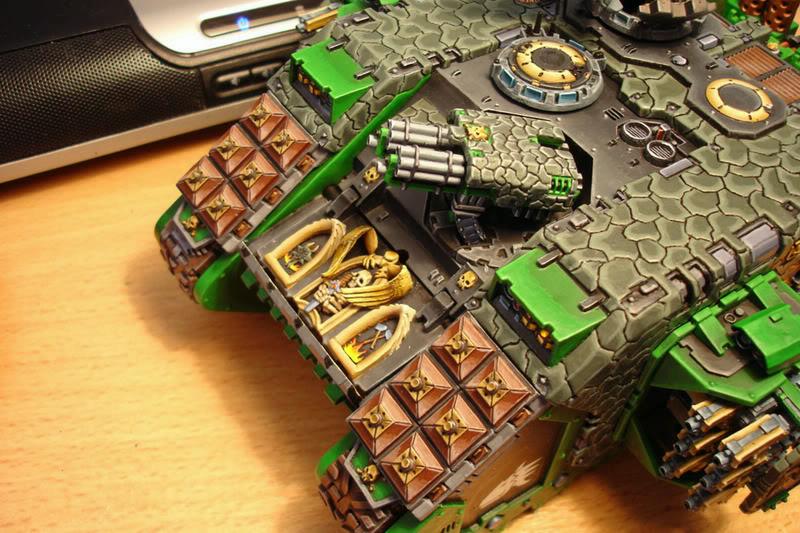 Conversion, Land Raider, Salamanders, Warhammer 40,000