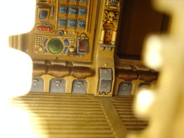 Interior, Land Raider, Salamanders