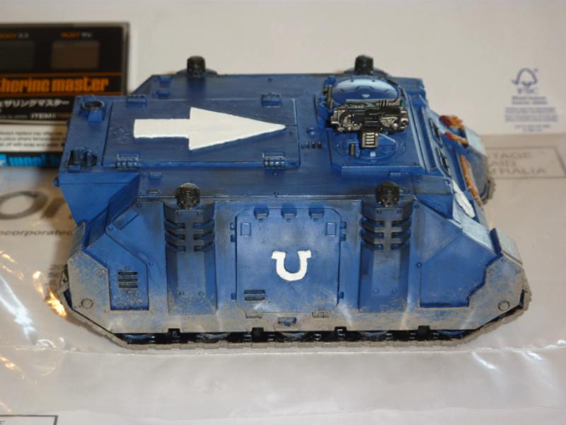 Rhino, Space Marines, Ultramarines