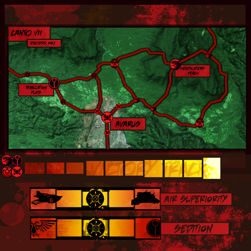 Campaign, Map, Campaign Map Canto VII